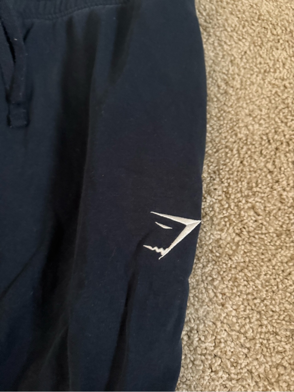 Gymshark Men's Dark Blue Slim Fit Joggers - Picture 2 of 3